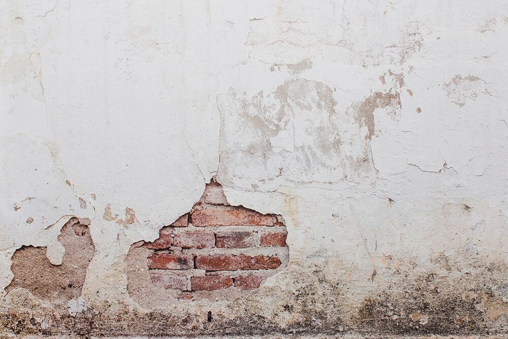 infiltration d'eau dans les murs