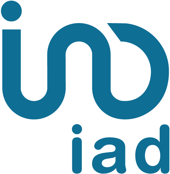 Logo IAD, partenaire de Fabien Boucher